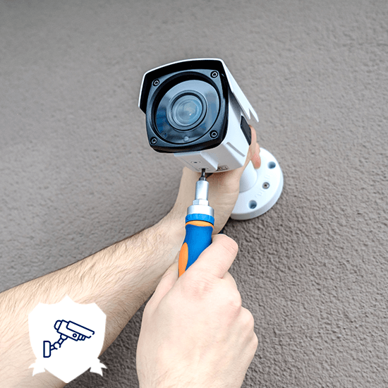 Instalação de câmeras DVR 